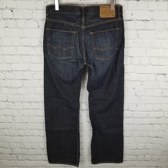 AMERICAN EAGLE | Low Rise Bootcut dark wash jeans - Picture 2 of 8